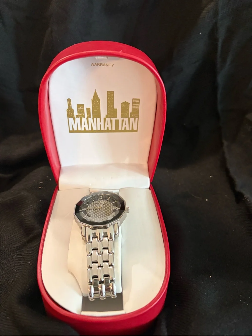 Silver Crystal Accent Women’s Bracelet Watch - Brand Not Shown